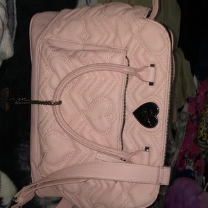 Large Dusty pink Betsey Johnson bag